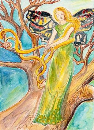 sophia wisdom beauty painting